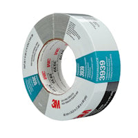3M CANADA 3939-2X60 Duct Tape Heavy Duty, Insulating 60 yd Lx 50.8 mm W 0.22 mm Silver