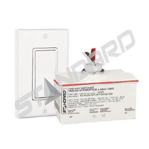 STANDARD PRODUCTS 62572 Wireless Switch Kit Toggle, 2-Way, Standard 120/347 V, 15 A, White