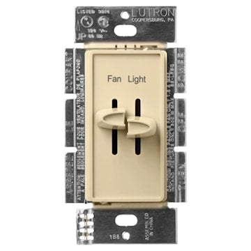LUTRON S2-LFSQ-IV FAN/LGT.CTRL.IV.3SPD.