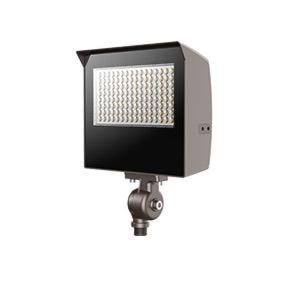 RAB DESIGN 081830 Flood Light LED XFL2-LED60A35: 60A35W 120-347V Variable Temp Bronze Finish Dimmable with Photocell