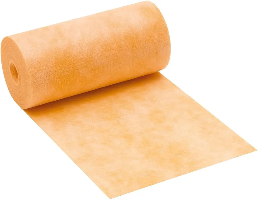 Schluter Kerdi Band Waterproofing Strip - Ideal for Sealing Butt Joints and Floor/Wall Connections - 98' 5" Length, 5" Width, 4 mil Thickness - KEBA100/125