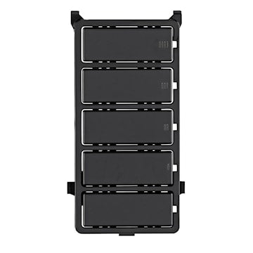 LEVITON DTKIT-E Decora Countdown Timer Switch Faceplate - Black