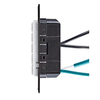 LEVITON DT160-1LW Decora In-Wall 60-Minute Countdown Timer Switch, 15A, ½ HP/9.8A Fan/Motor,