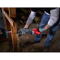 MILWAUKEE 2621-20 M18™, Sawzall® Reciprocating Saw 18 VDC, 1/2 in Blade