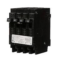 15/30/15 Amp 240V 2 Pole Push-On Quad Breaker