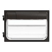 LED Wall Pack 1450-6850 Lumen 40K 120-277V 54W Dark Bronze
