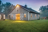 ACUITY 27702H LED Barn Light 2PK3CCT 120/277V