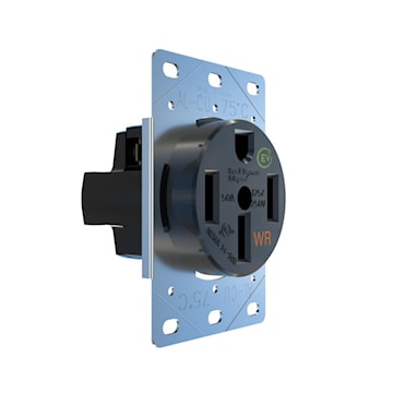 LEGRAND 3894WREV WR STR BLD RECP 50A 125/250V 3P4W EV /