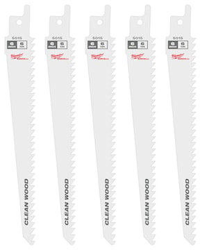 MILWAUKEE 48-00-5015 Sawzall® Blade 6 in 6 TPI Bi-Metal