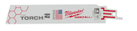 MILWAUKEE 48-00-5782 Super Sawzall®, The Torch™ Reciprocating Saw Blade 6 in 14 TPI