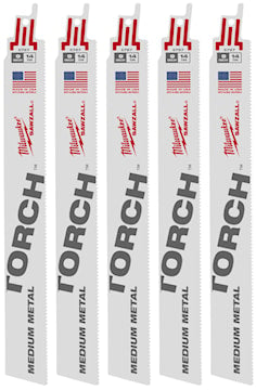 MILWAUKEE 48-00-5787 Super Sawzall®, The Torch™ Reciprocating Saw Blade 9 in 14 TPI