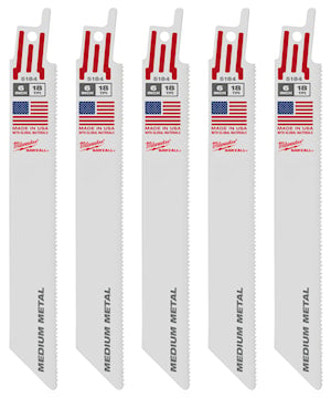 MILWAUKEE 48-00-5184 Super Sawzall® Reciprocating Saw Blade 6 in 18 TPI