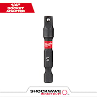 MILWAUKEE 48-32-5030 Shockwave™ Socket Adapter 1/4 in Hex