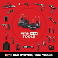 MILWAUKEE 2472-21XC M12™ Cable Cutter Kit with Strip Function 12 V, 1-7/16 in Capacity 4 in Jaw width