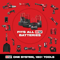 MILWAUKEE 48-59-1812 M12™, M18™ Battery Charger Multi-Voltage, M12 and M18 Series 120 VAC,