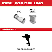 MILWAUKEE 48-89-9205 Step Drill Bit 10 Steps 1/4 in 1-3/8 in