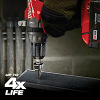 MILWAUKEE 48-89-9205 Step Drill Bit 10 Steps 1/4 in 1-3/8 in