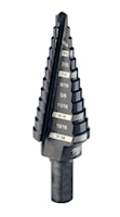 MILWAUKEE 48-89-9204 Step Drill Bit 12 Steps 3/16 in 7/8 in