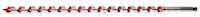 MILWAUKEE 48-13-5680 Ship Auger Bit 11/16 in 7/16 in Shank Hardened Alloy Steel