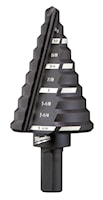MILWAUKEE 48-89-9205 Step Drill Bit 10 Steps 1/4 in 1-3/8 in