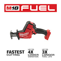 MILWAUKEE 2719-20 Hackzall®, M18 FUEL™ Reciprocating Saw 18 V, Various Blade