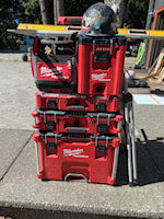 MILWAUKEE 48-22-8430 Packout™ Organizer 4.61 in Hx 19.76 in Lx 15 in W Red