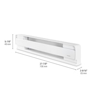 STELPRO B0503W Baseboard Heater 500 W, 1 PH, 347 V