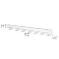 STELPRO B2002W Baseboard Heater 2000/1500 W, 1 PH, 240/208 V