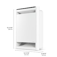 STELPRO SORB2002MW Bathroom Fan with Heater 2000 W 240/208 V, White
