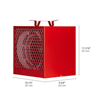 STELPRO SCH48T Portable Construction Heater Electric 4800/3600 W, 1 PH, 240/208 V