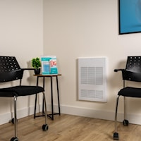 STELPRO WF3002W Fan Heater without Control Electric 3000/2250 W, 1 PH, 208/240 V