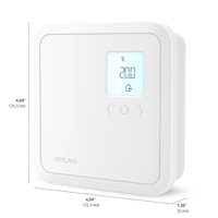 STELPRO ST402P ST Programmable Thermostat Electronic 120/208/240 V, 16.7 A White