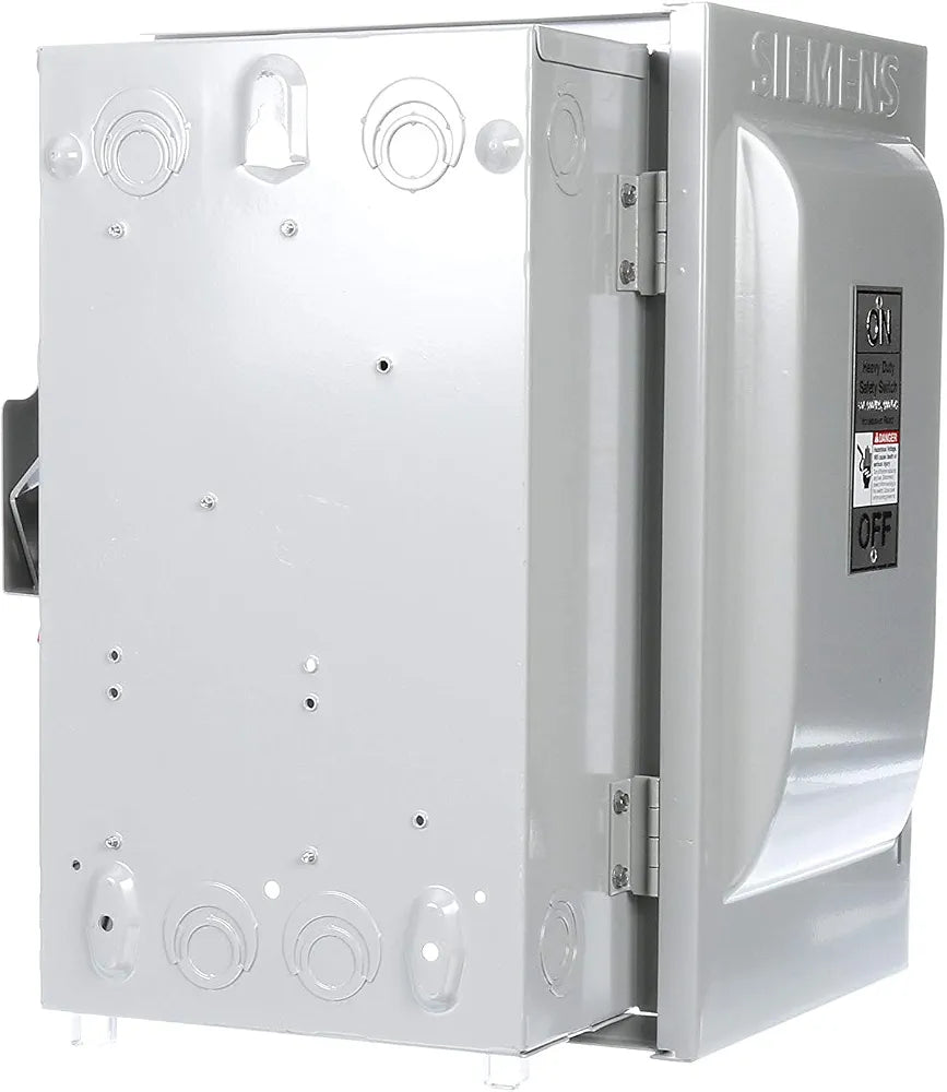 Siemens HF362N 60-Amp 3 Pole 600-volt 4 Wire Fused Heavy Duty Safety Switches