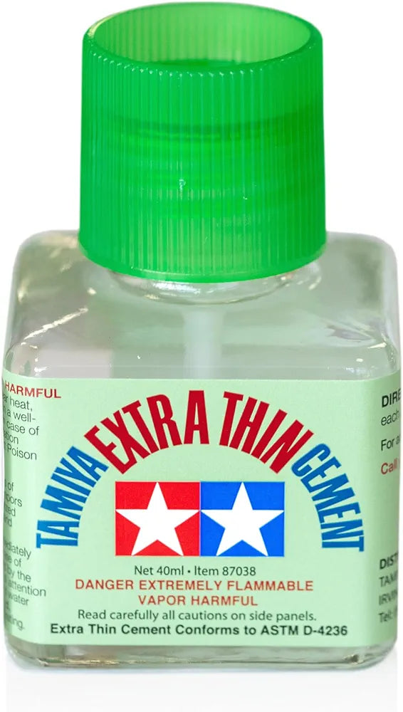 TAMIYA Extra-Thin Cement TAM87038 Misc. Adhesives Fillers