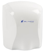 STELPRO ELNV0908AW Hand Dryer Automatic Start 1300 W 208 V, 6.5 A, Chrome Plated