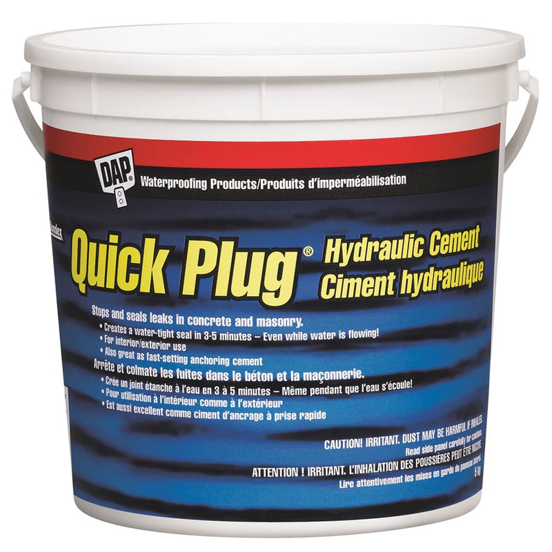 DAP Quick Plug Hydraulic & Anchoring Cement 5Kg