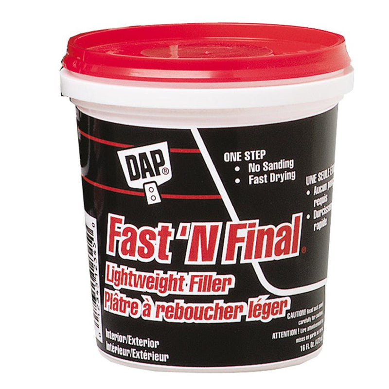 DAP Fast N Final Lightweight Spackling 472ml White