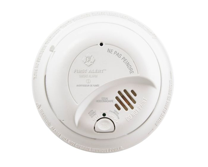 9120LBLA Hardwired Ionization Smoke Alarm With 10 YR Lithium Battery Backup