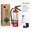 Strike First SF-ABC310 5 lb ABC Fire Extinguisher with Wall Bracket – NFPA 10 Compliant