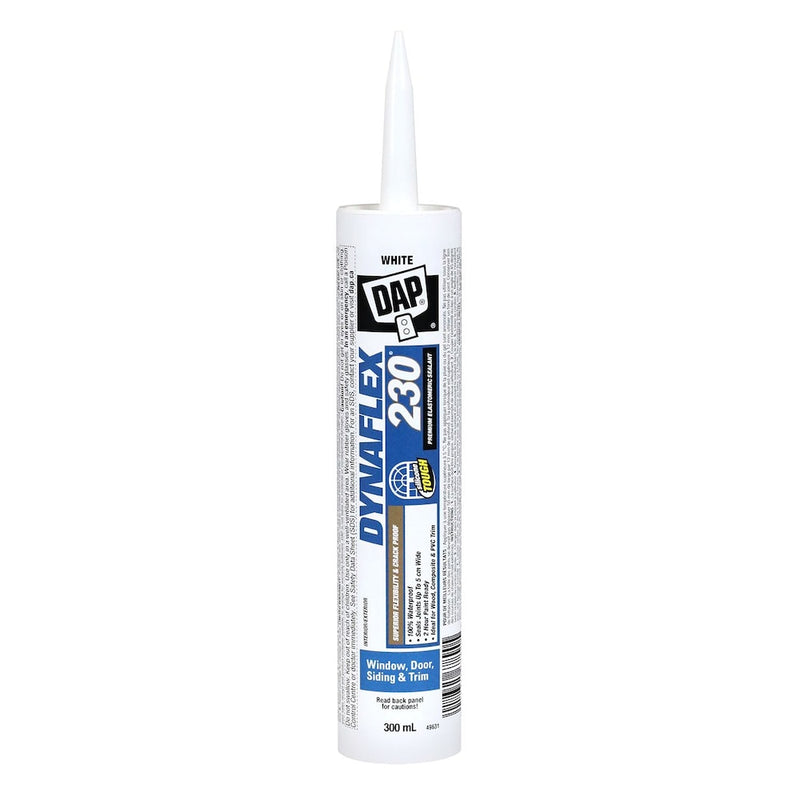 DAP Dynaflex 230 Elastomeric Sealant 300ml White