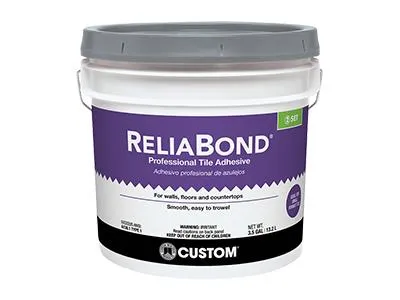 ReliaBond Professional Tile Adhesive - White - 3.5 gal