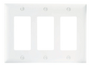 Legrand TP263W Pass & Seymour Wallplate 3 Gangs White