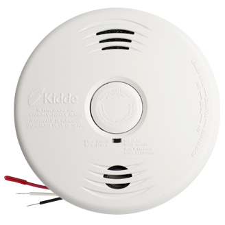120 V AC 10-Year Worry-Free Smoke & Carbon Monoxide Alarm with 10-Year Sealed-in Battery Backup