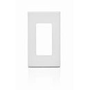 Leviton 1-Gang Decora Screwless Wallplate (White) Model 80301