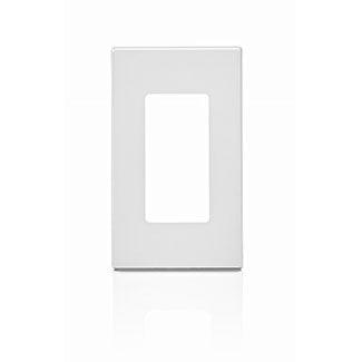 Leviton 1-Gang Decora Screwless Wallplate (White) Model 80301