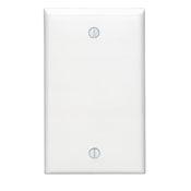 Leviton 1-Gang Nylon Blank Wallplate, Model 80714-002