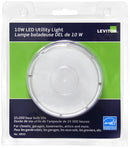 Leviton 10W LED Keyless Ceiling Utility Light - White