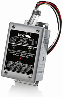 Leviton 4-Mode Surge Protection Panel, Model 32120-1*