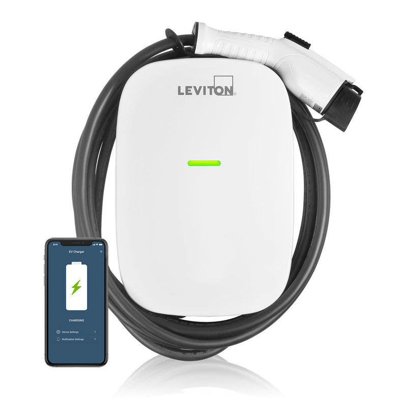 Leviton 48A Level 2 Electric Car Charger Wi-Fi, Model EV48W*
