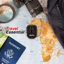 Kipston Universal Travel Adapter - With A 15W Type C Fast Charger, 2 USB Type A Ports, AC Power Outlet - International Plug Adapter Canada to Europe EU UK AUS, Canadian To European Travel Plug Adapter